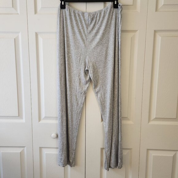 Colsie Women's Ribbed Pajama Pants Lounge Pants Heathered Gray XL NWT - Picture 8 of 11